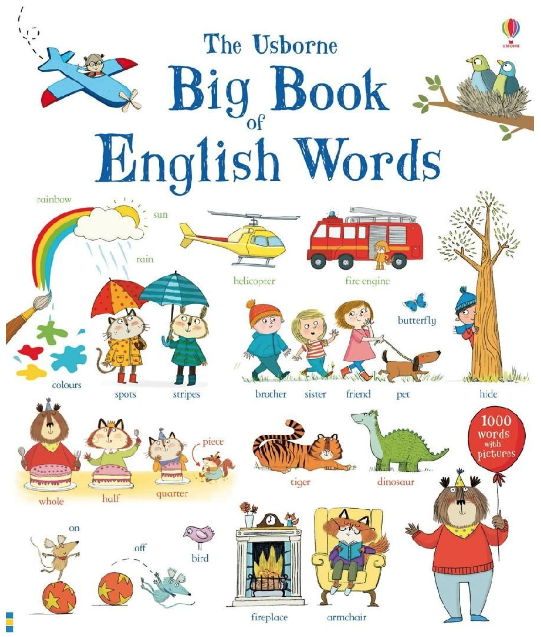 Big Book of English Words | (Usborne, тверд.)