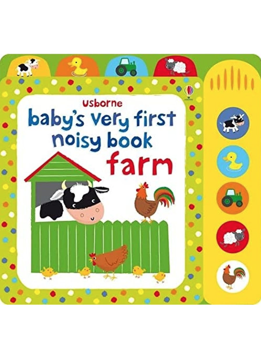 Baby's Very First Noisy Book. Farm | (Usborne, тверд.)