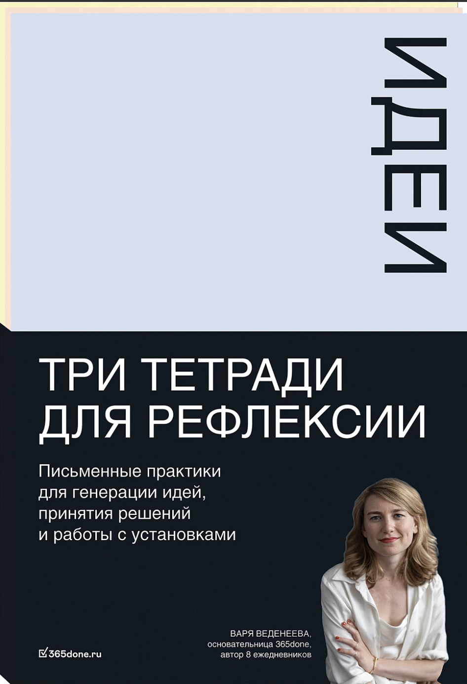 Веденеева В. Тетради для рефлексии: Идеи, Решения, Установки | (Альпина, мягк.)