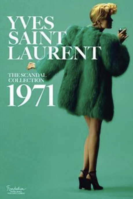 Saillard О. Yves Saint Laurent: The Scandal Collection, 1971 | (Harry N. Abrams, супер.)