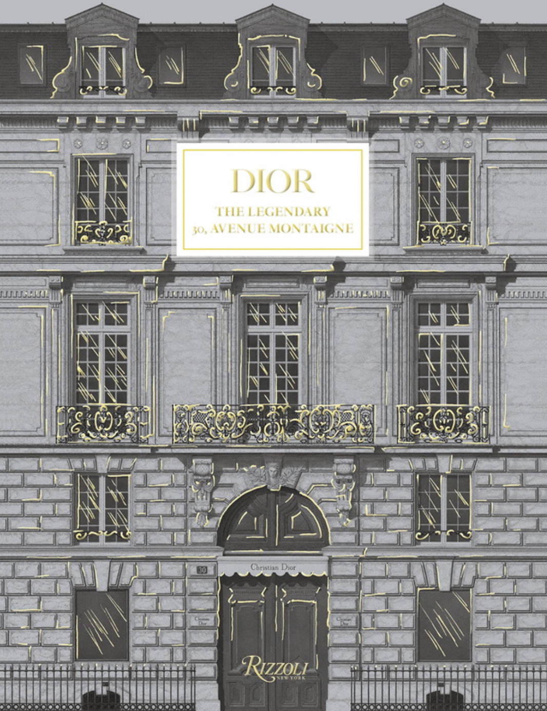 Footer M. Dior: The Legendary 30, Avenue Montaigne | (Rizzoli, тверд.)