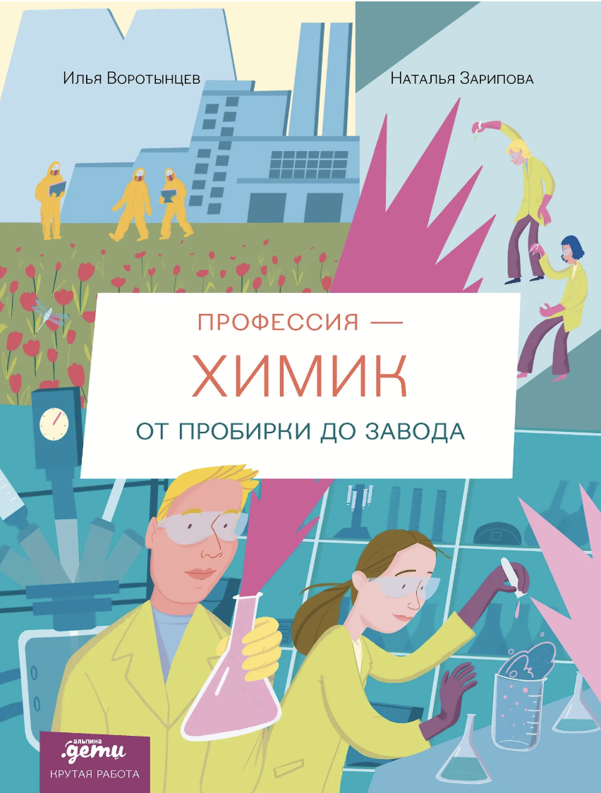 Зарипова Н., Воротынцев И. Профессия - химик: От пробирки до завода | (Альпина, тверд.)